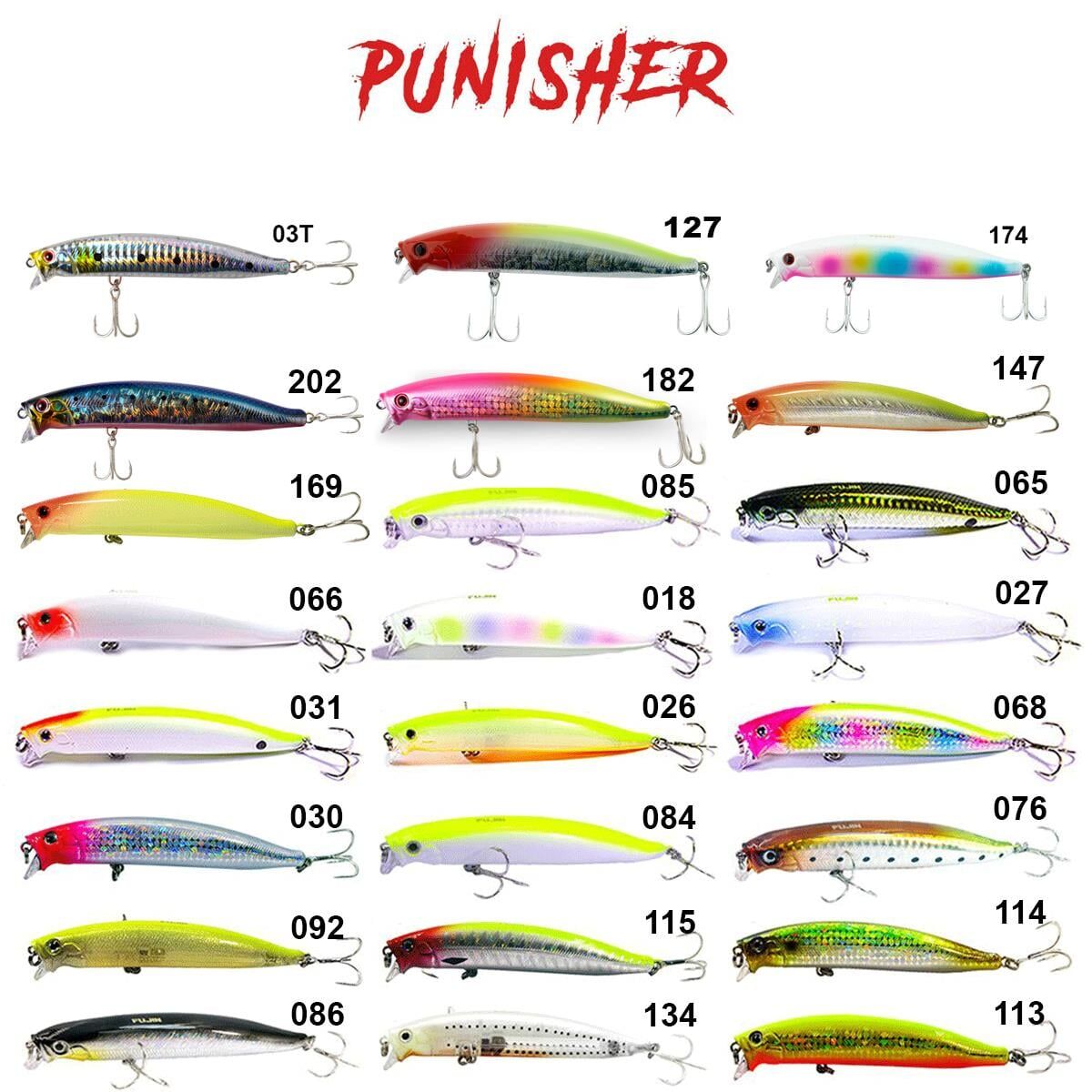 Fujin Punisher Maket Balık PN105SW