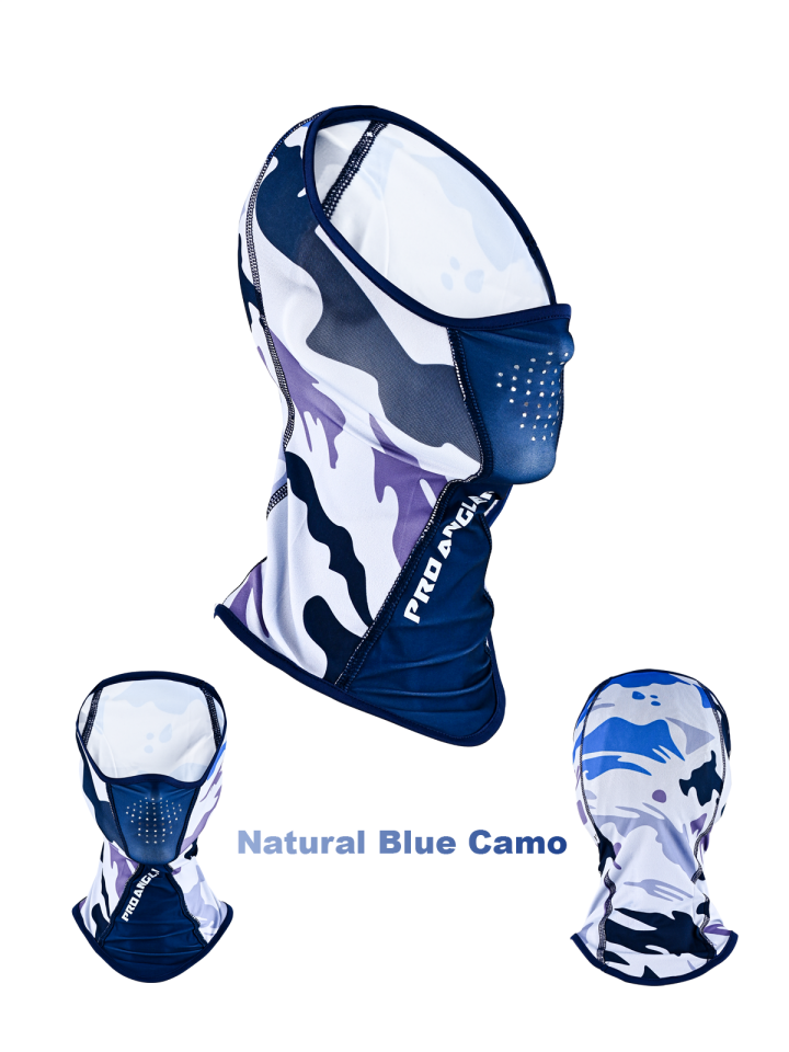 Fujin Pro Angler Sungaiter Boyunluk Natural Blue Camo
