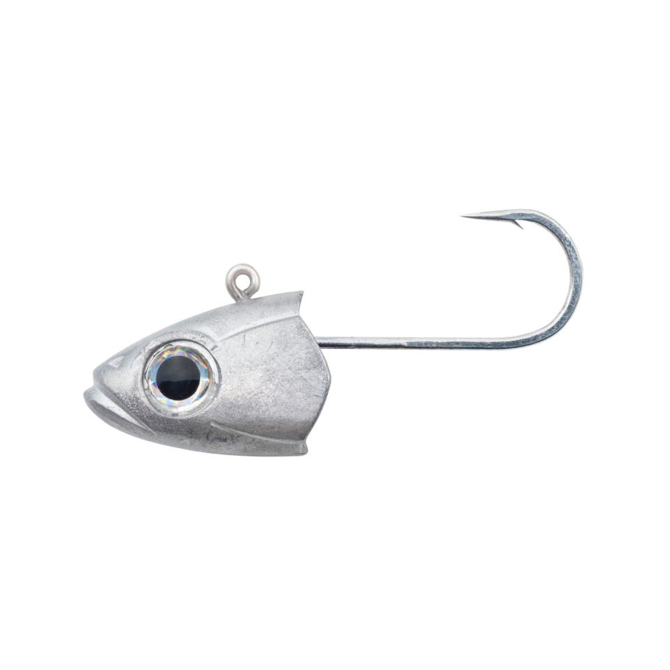 Fiiish Master Shad MS100/4 MS4525 2x Heads Heavy 21gr Raw Material